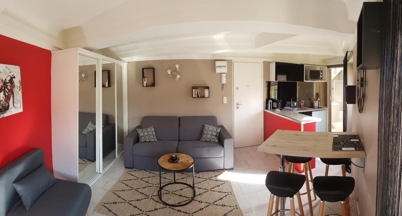 Charmant Studio Vieux-Nice Coulee Verte Apartment Bagian luar foto